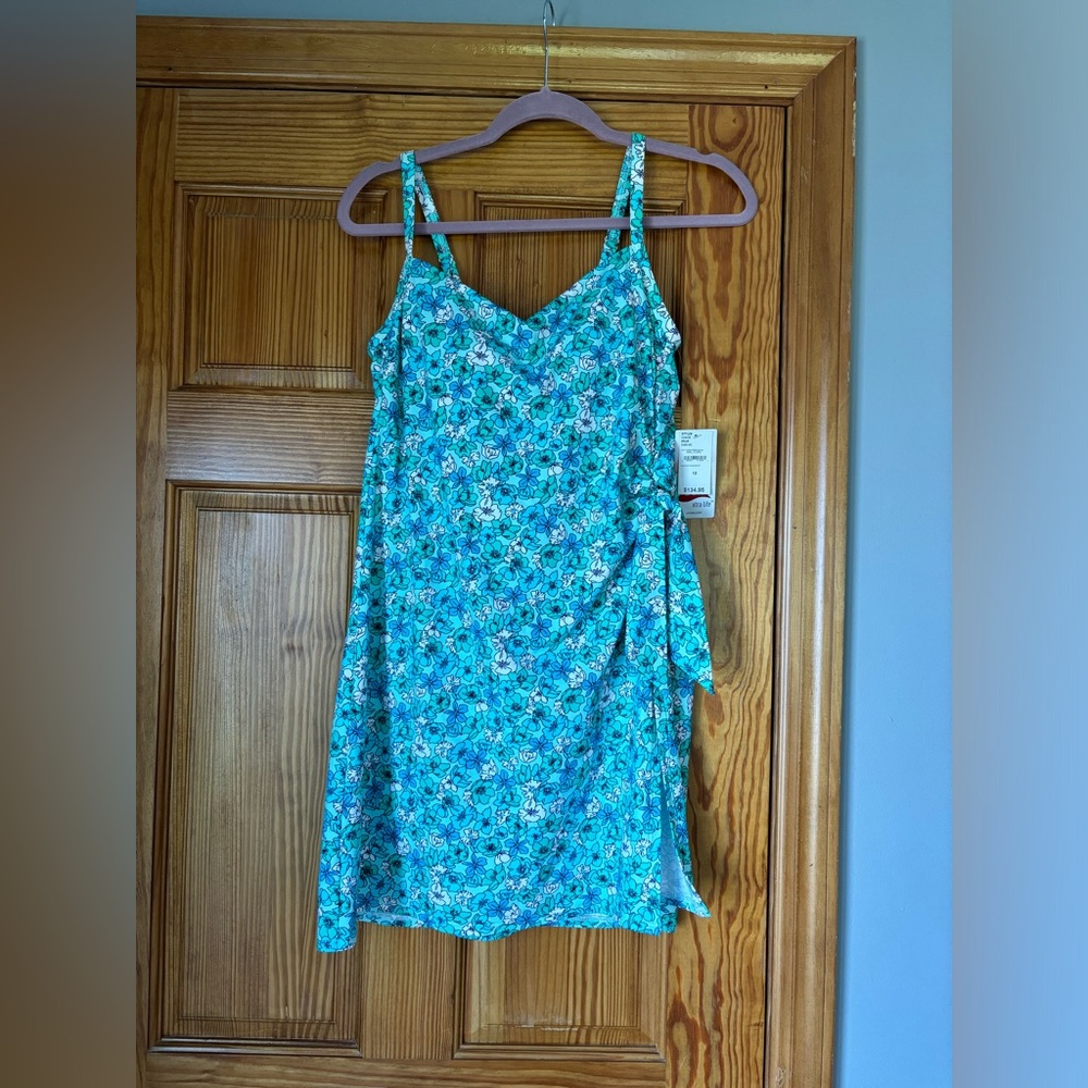 NWT Land’s End SWEETHEART SWIM DRESS size 10